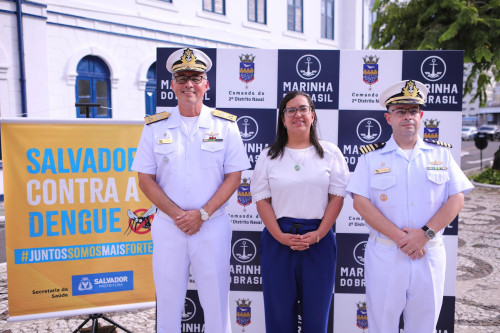 Militares da Marinha são capacitados para Mobilização Salvador Contra a Dengue
