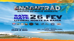 III Encontrão Náutico Norte-Nordeste acontece em Camaçari neste sábado  (26/2)