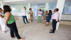 Vara da Infância faz visita à possível sede do Centro Integrado dos Direitos da Criança e do Adolescente